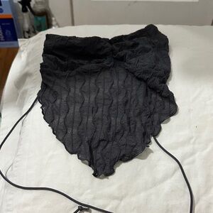 SHEIN strapless crop top